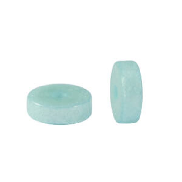 Polaris kralen disc 4mm lucido arctic blue