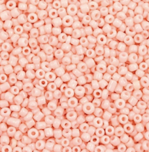 Rocailles 12/0 2mm Funky peach 