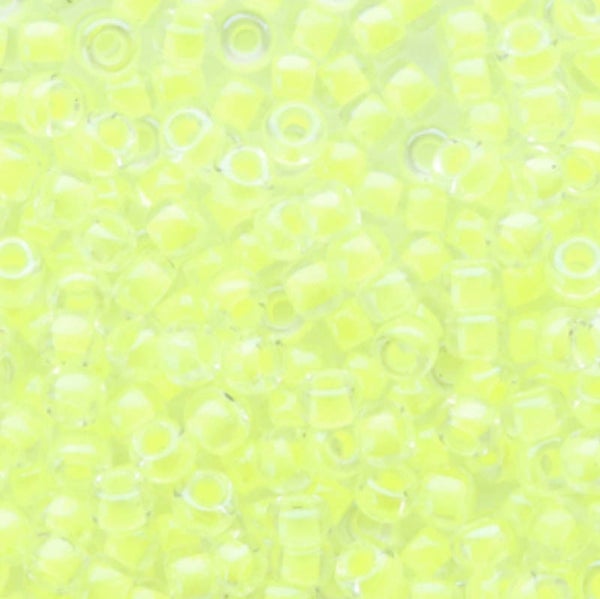 Miyuki 8/0 rocailles 3mm luminous yellow 8-1119