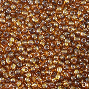 Rocailles Transparant Brown 2mm