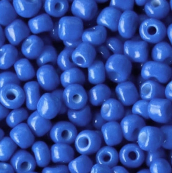 Rocailles 6/0 4mm Cobalt blue