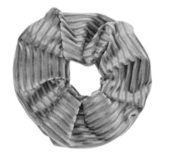 Scrunchie velvet grey