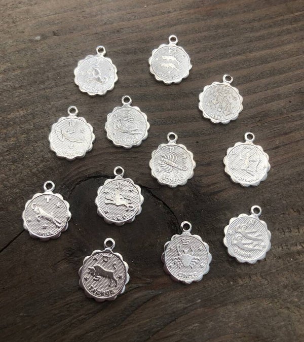 Sterrenbeeld bedels zilver 