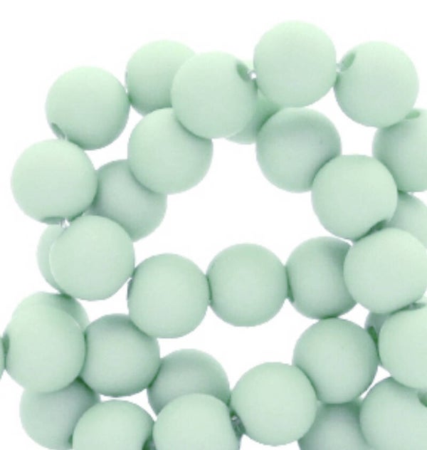 4mm Acrylkralen Soothing sea Blue