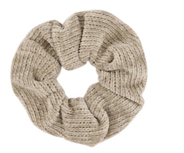 Scrunchie Corduroy Taupe