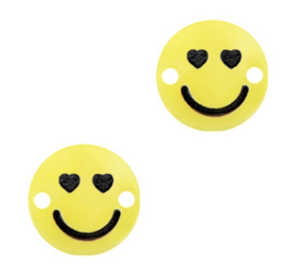 Smiley tussenstuk plexx heart Sunrise yellow