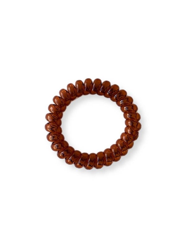 Elastiek caramel brown