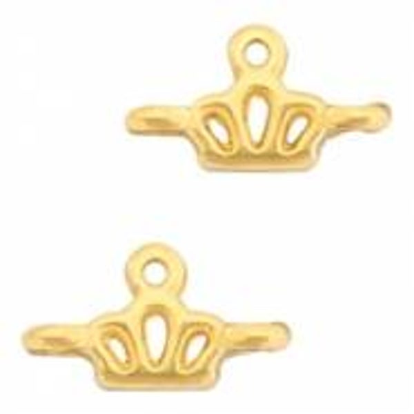 DQ tussenzetsel kroontje (goud)