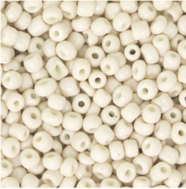 Rocailles 3mm Cream white