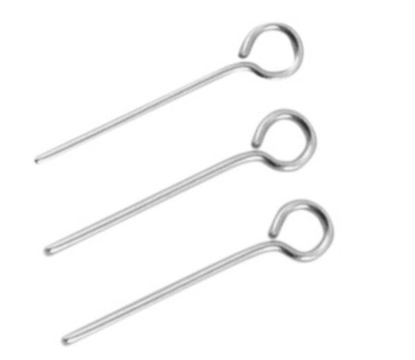 Stainless steel kettelstiften Rvs. 35mm