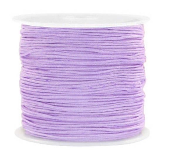 Macramé draad Lavender purple 0,8mm
