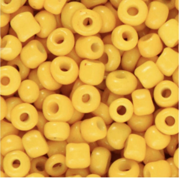 Rocailles 4mm Warm yellow 