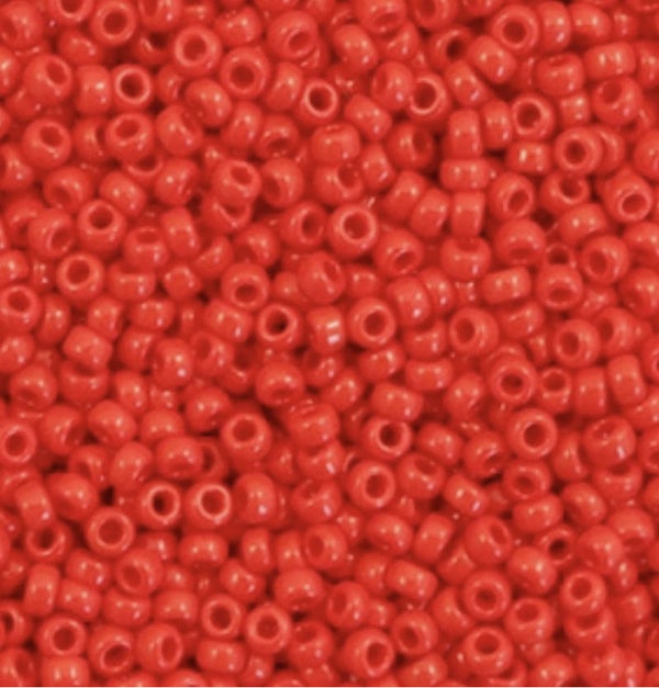 Miyuki 11/0 rocailles opaque red