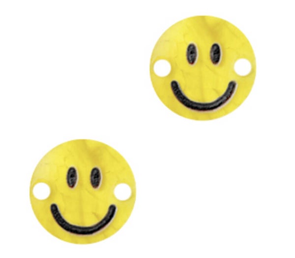 Smiley tussenstuk plexx shiny sunrise Yellow