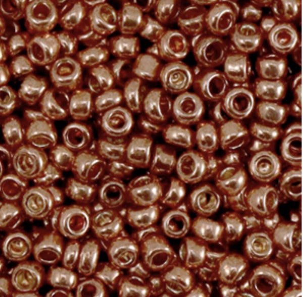 Rocailles Metallic Rosegold 3mm