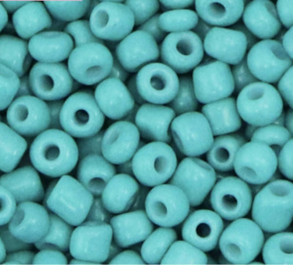 Rocailles 6/0 4mm Baltic turquoise  