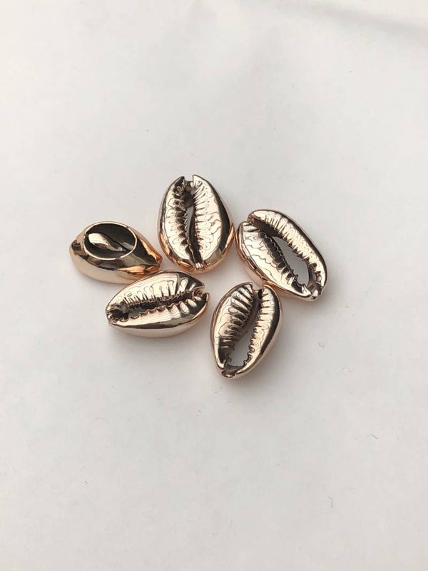 Kauri schelpjes Rosé gold 