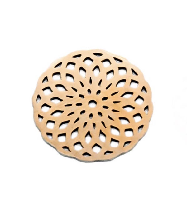 Stainless steel bedel / tussenstuk Goud