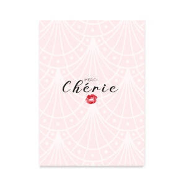 kaartjes merci cherie💕