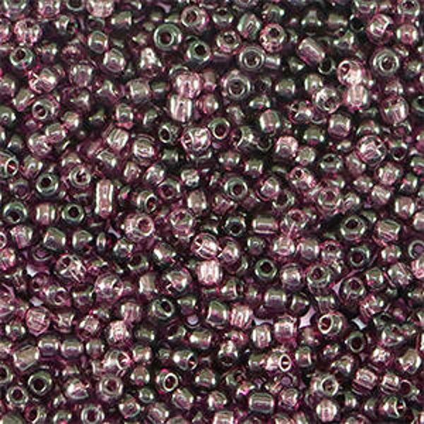 Rocailles Transparant Dark Purple 2mm