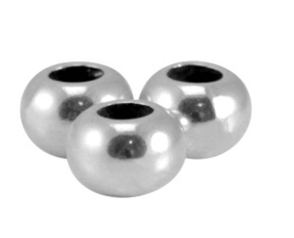 DQ kralen 8,5 mm rijggat 3,5 mm