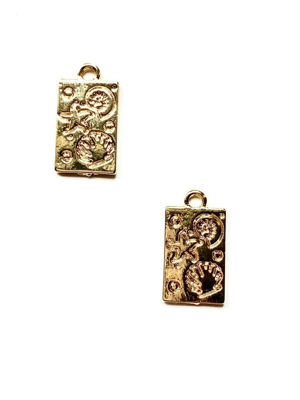 Bedel / Tag Sea shell Gold