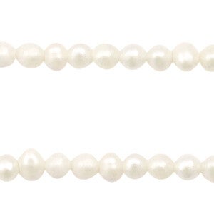 Zoetwater parels 2mm rond natural white