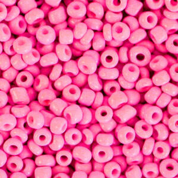 Rocailles 3mm Bubblegum Pink