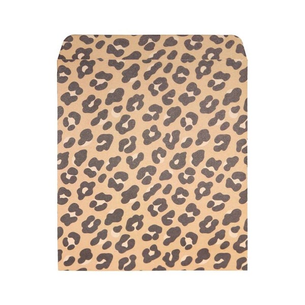Cadeauzakjes leopard brown Large