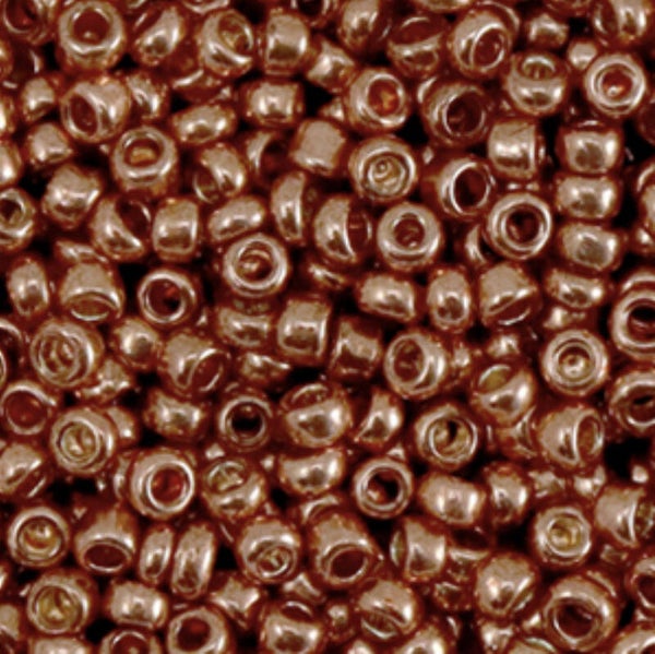 Rocailles Metallic shine Rosegold 3mm