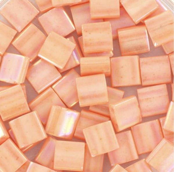 Miyuki Tila 5x5mm Opaque luster tea rose