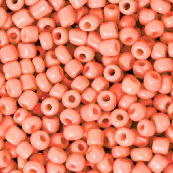 Rocailles 3mm Warm Apricot Orange