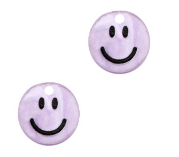Smiley bedel plexx shiny lilac purple