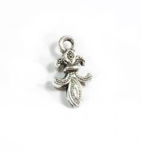 Bedel / hanger baroque zilver 