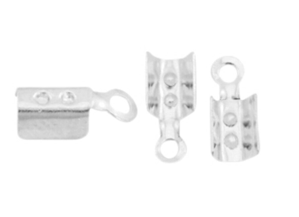 DQ veterklem 2mm Antiek zilver