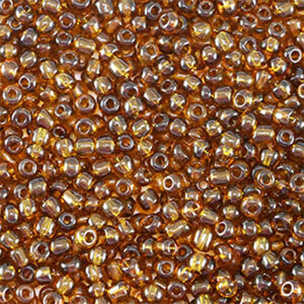 Rocailles Transparant Brown 2mm