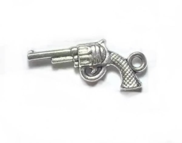 Bedel / hanger pistool zilver