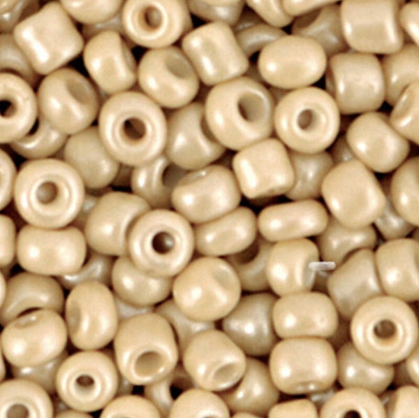 Rocailles 4mm Amber Beige