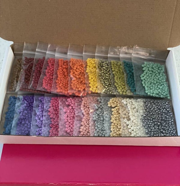 Rocailles 4mm voordeelpakket voorjaar 2021 440gram!