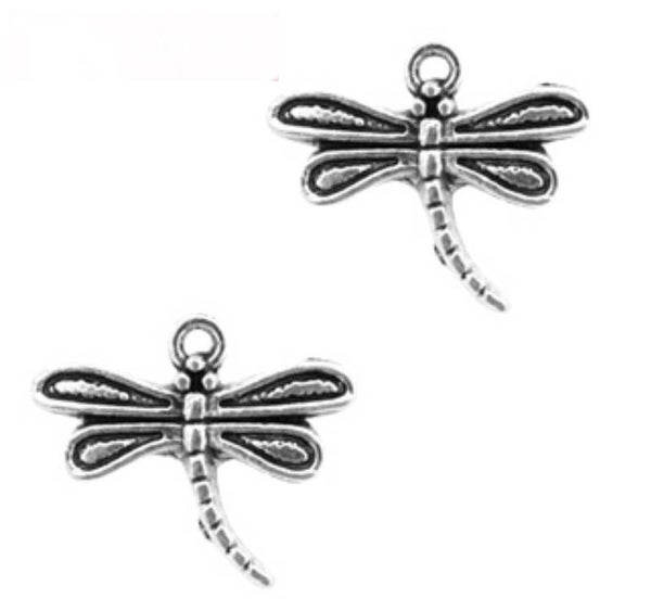 Bedel / hanger basic quality libelle zilver