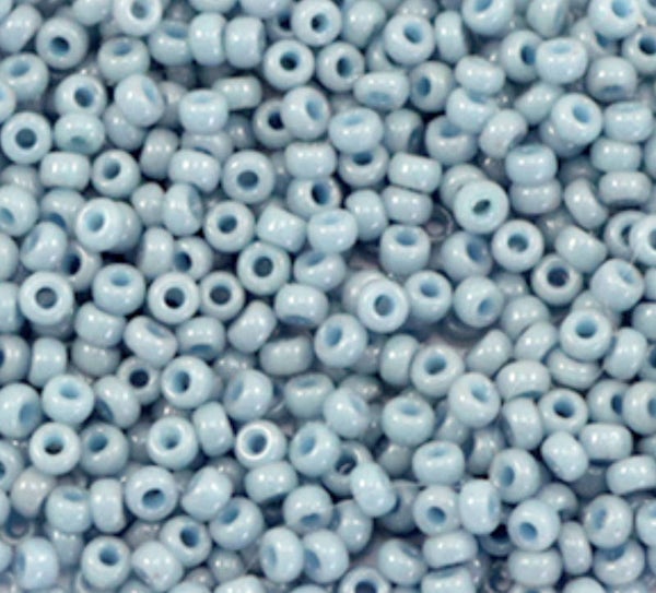 Miyuki rocailles 11/0 2mm duracoat opaque moody blue