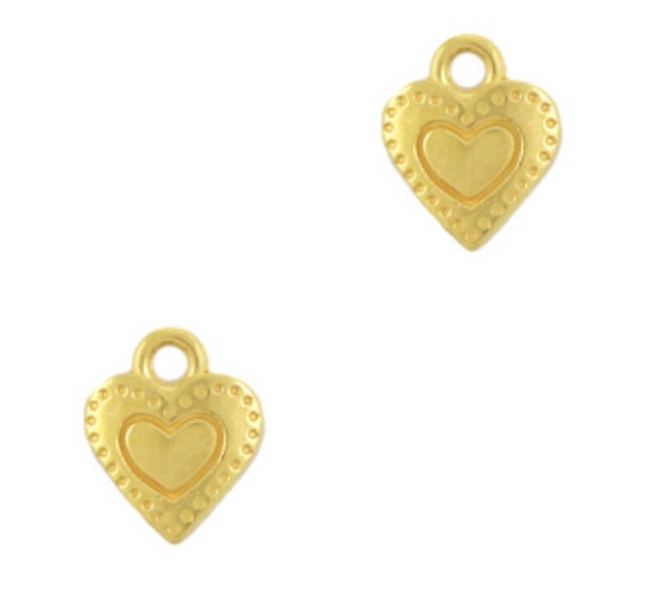DQ metaal bedel hart Goud