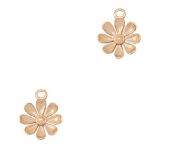 DQ bedel flower Rosè Goud