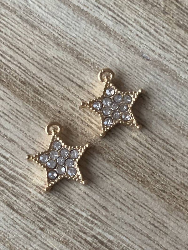 Bedel / hanger shining star goud 