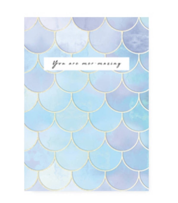 Kaartje voor sieraden you are mer-mazing