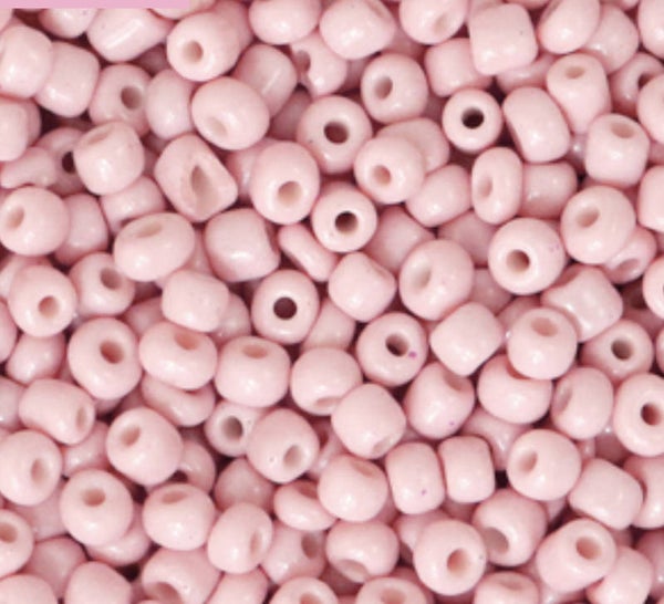 Rocailles 8/0 3mm light pink 