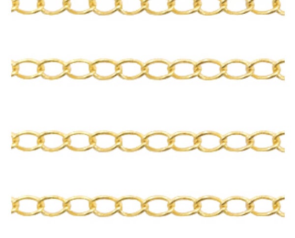 DQ jasseron 2,6 mm goud. 