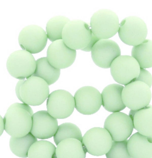 4mm Acrylkralen Green Ash