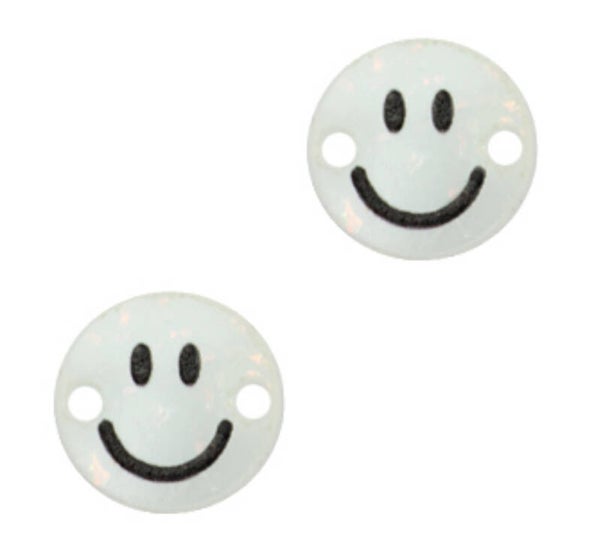 Smiley tussenstuk plexx Shimmery white