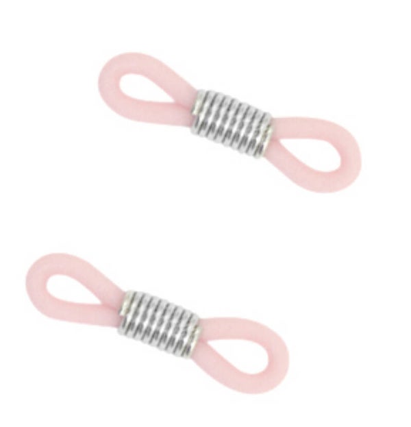 Brillen koord eindje pink-silver